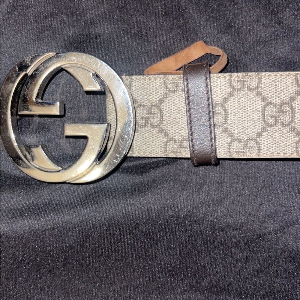 GG Supreme belt with G buckle